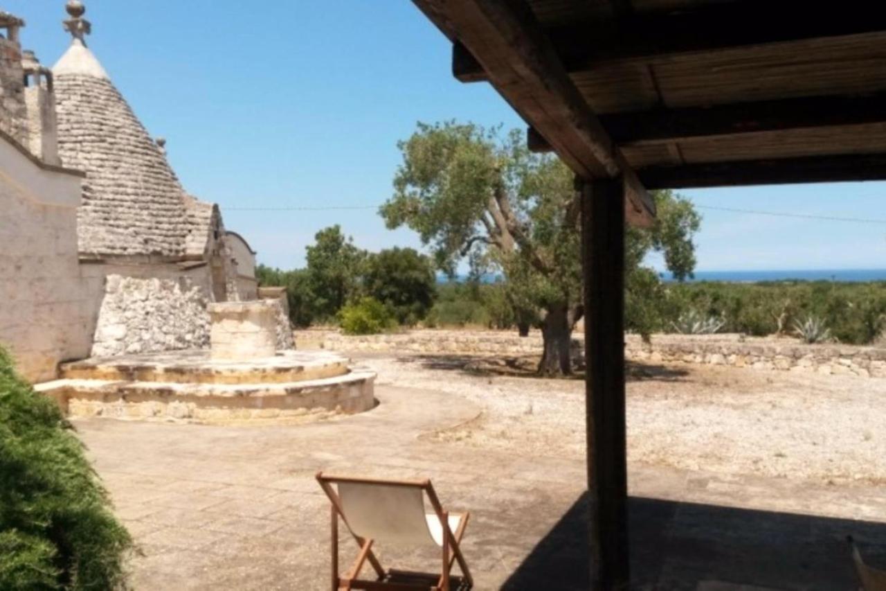 Villa 4 Trulli, Sea View, Vista Mare, Isolata أوستوني المظهر الخارجي الصورة